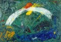 Noé et l’arc en ciel contemporain Marc Chagall